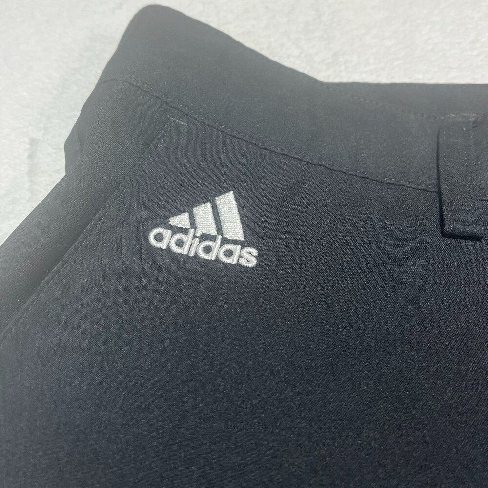 Adidas Black Athletic Pants - Size 42x32 - Picture 2 of 5